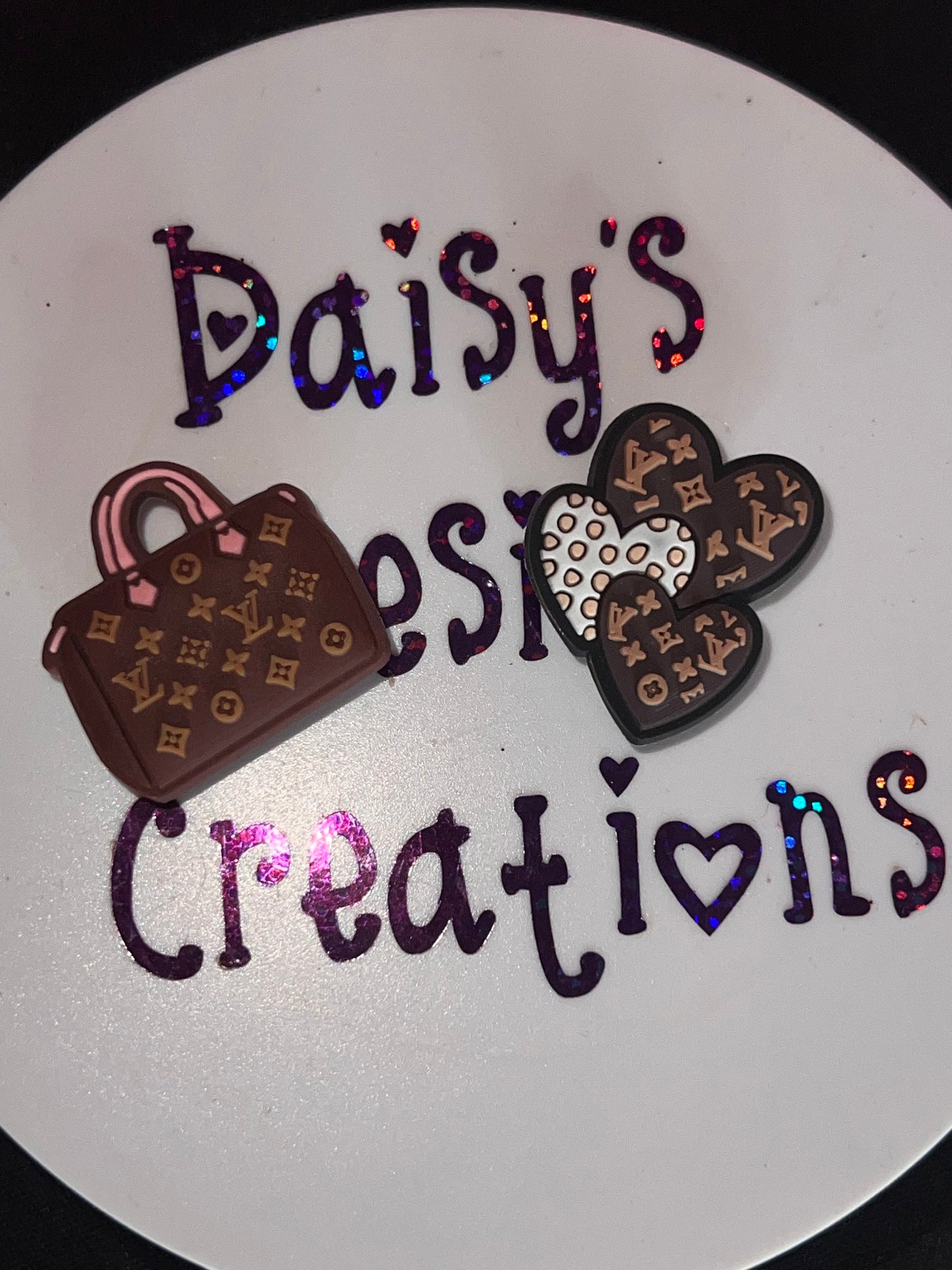 DESIGNER LV CROC CHARMS