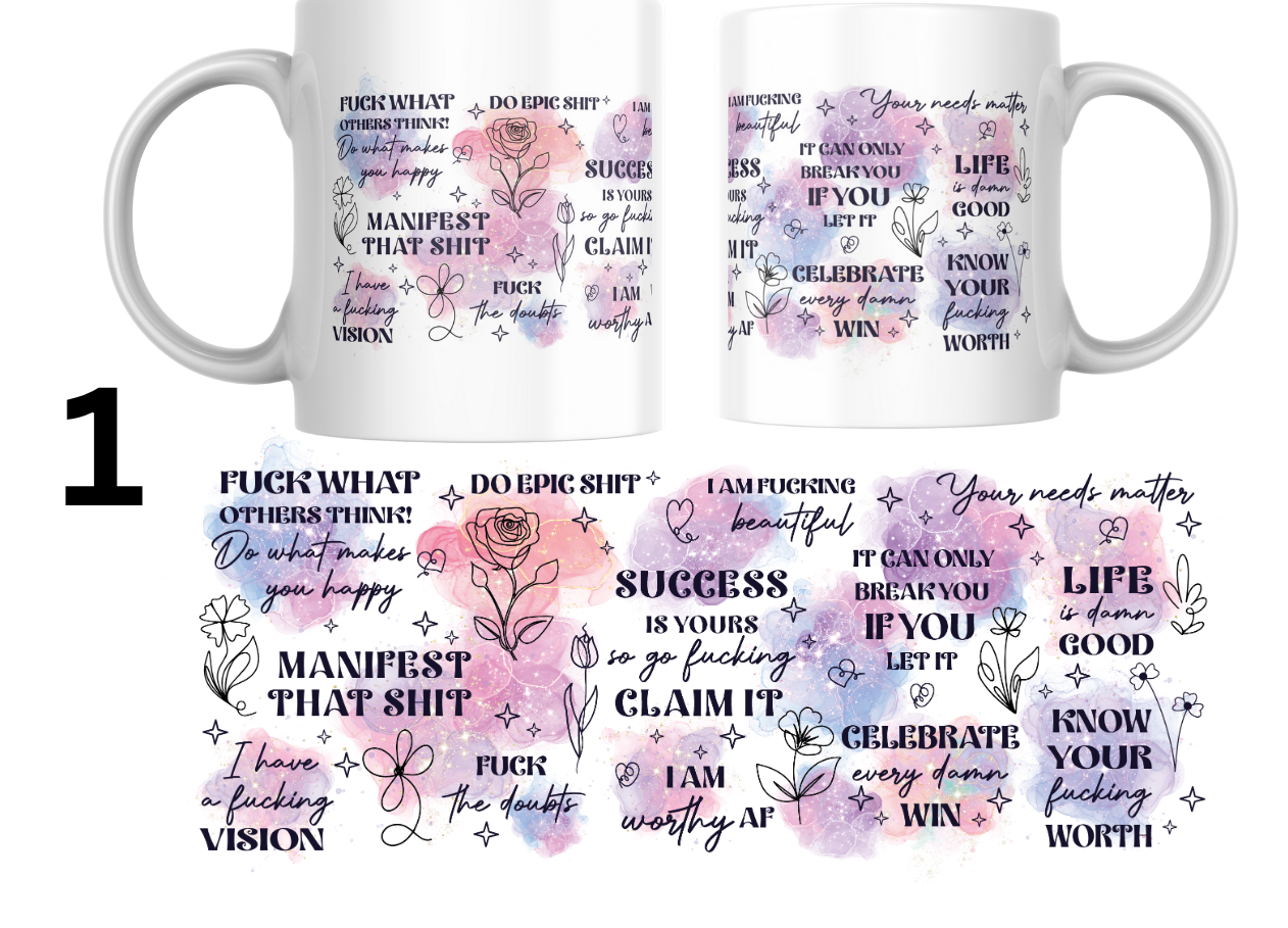 Potty Mouth Affirmations Mug