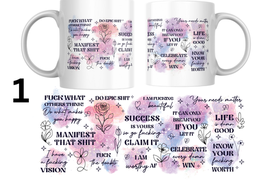 Potty Mouth Affirmations Mug
