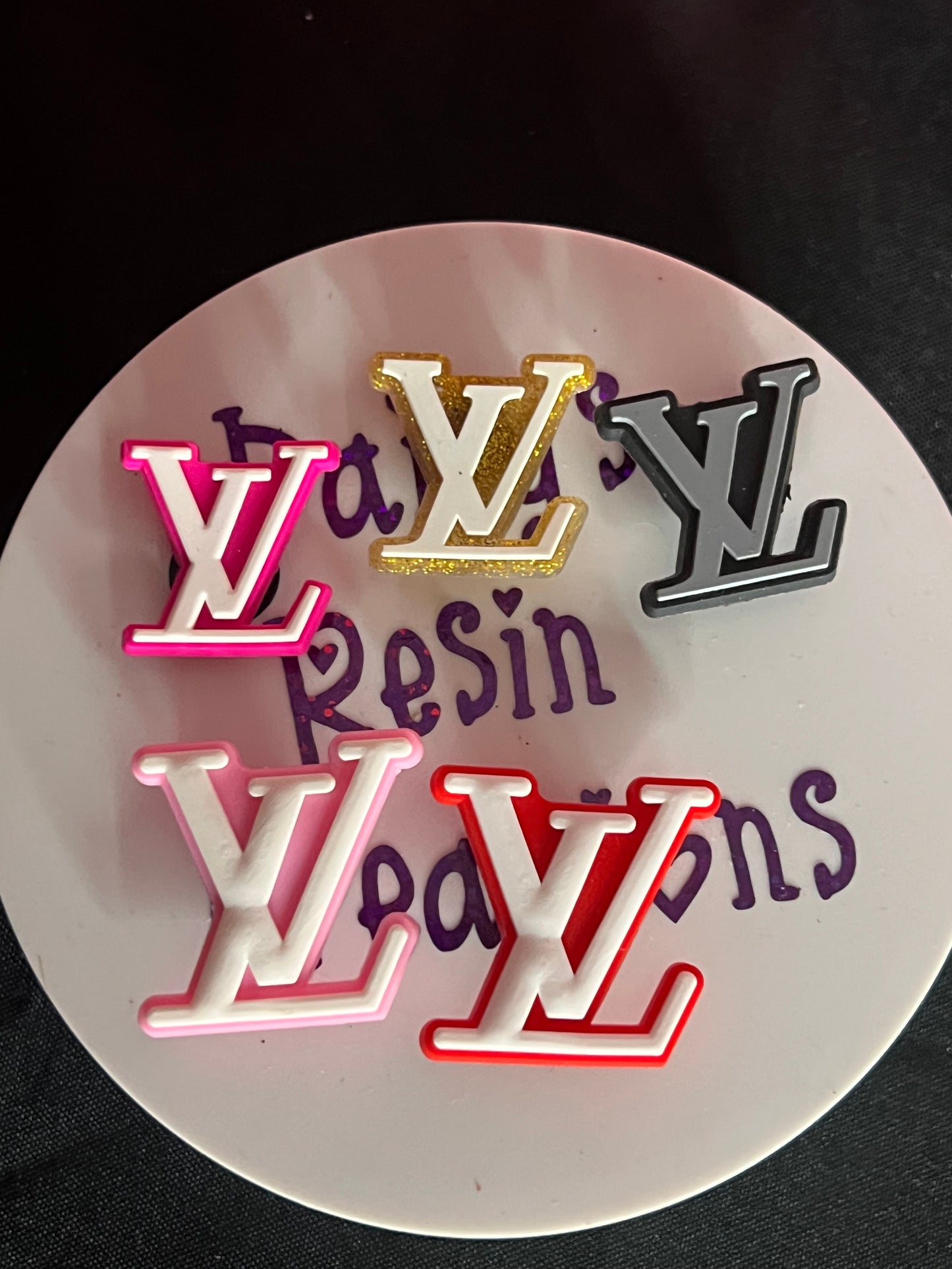 DESIGNER LV CROC CHARMS