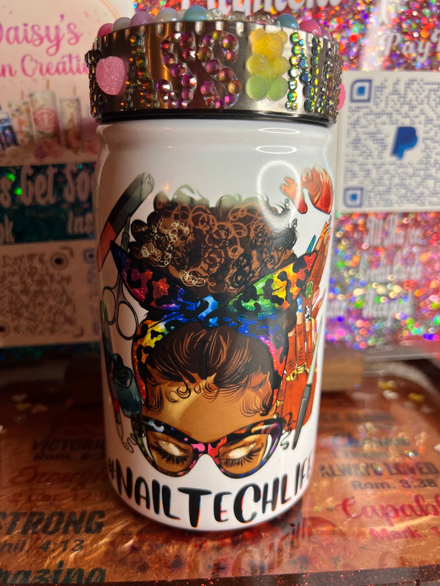Nail Tech Cups