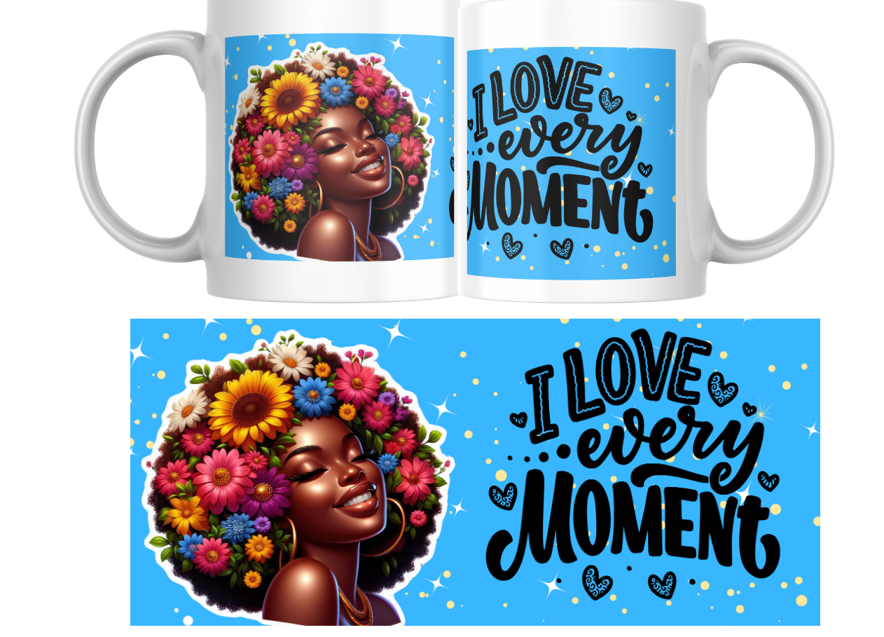 Melanin Woman Mugs