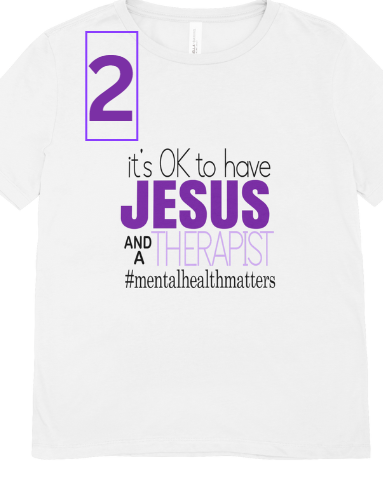 "MENTAL HEALTH" T-SHIRTS