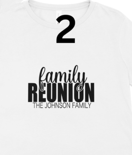 Family Reunion Shirts